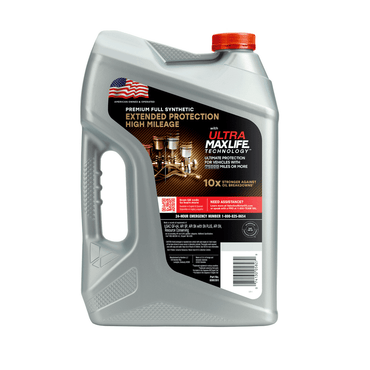 Valvoline Full Synthetic Extended Protection High Mileage 5W-30 Motor Oil, 5QT