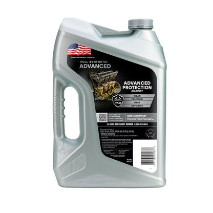 Valvoline Advanced Full Synthetic 5W-20 Motor Oil 5 QT