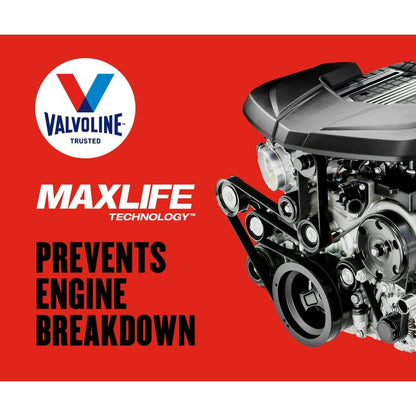 Valvoline High Mileage MaxLife 10W-30 Synthetic Blend Motor Oil 1 QT