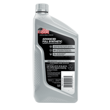 Valvoline Advanced Full Synthetic 5W-20 Motor Oil 1 QT
