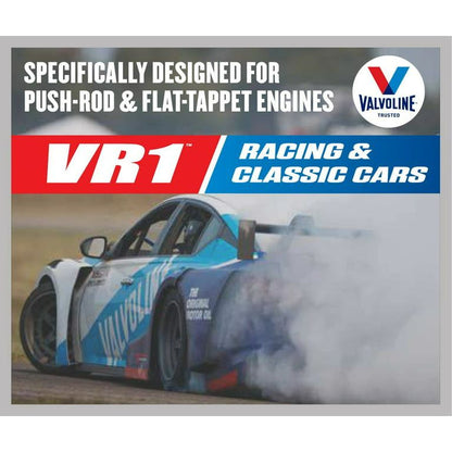 Valvoline VR1 Racing SAE 20W-50 Conventional Motor Oil, 5 Quart