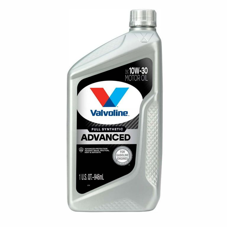 Valvoline Advanced Full Synthetic 10W-30 Motor Oil 1 QT