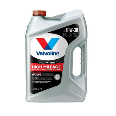 Valvoline Full Synthetic High Mileage MaxLife 10W-30 Motor Oil 5 QT, Case of 3