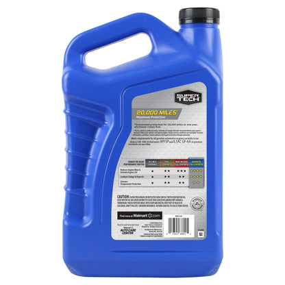 Super Tech Advanced Full Synthetic Motor Oil SAE 10W-30, 5 Quarts