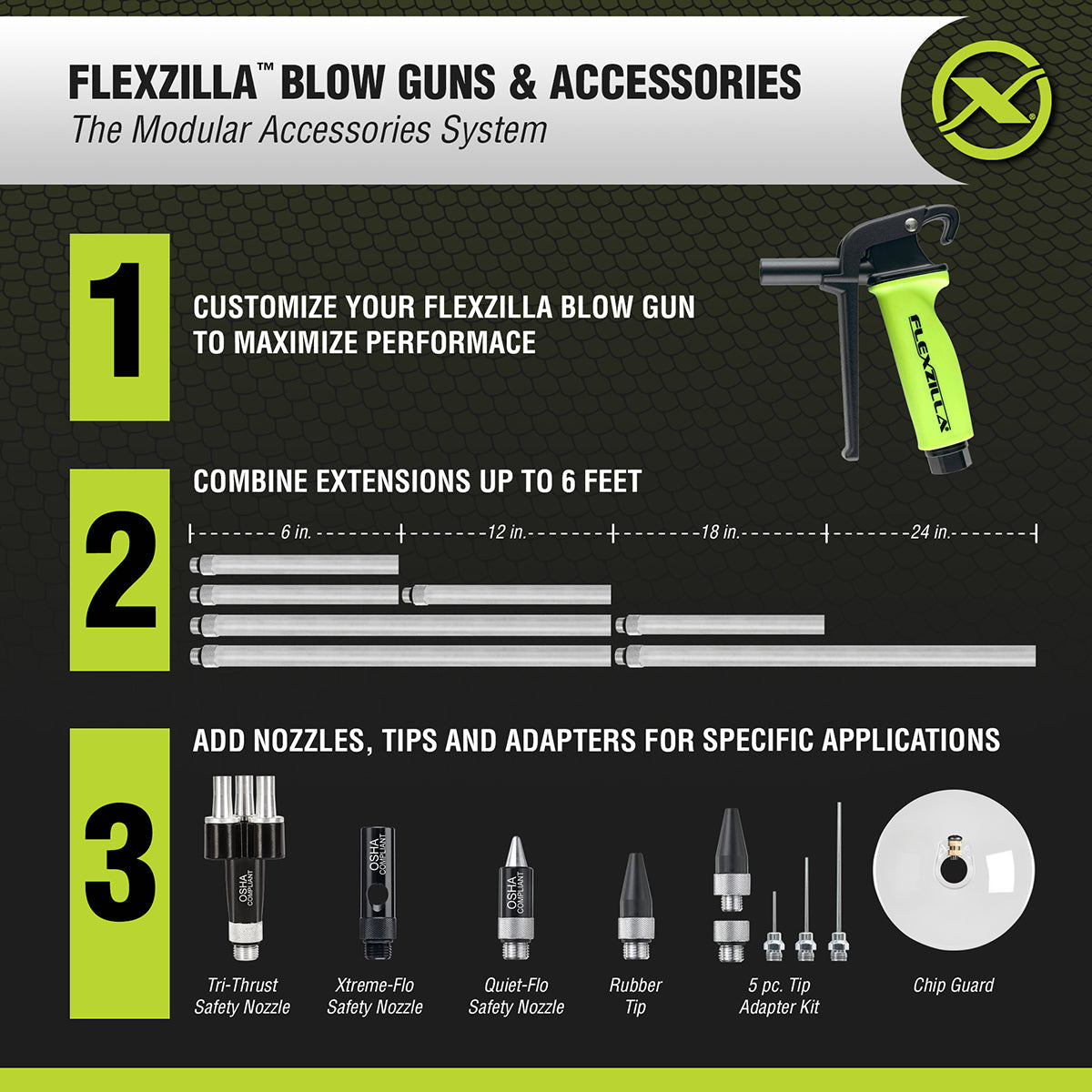 Flexzilla X3 Blow Gun