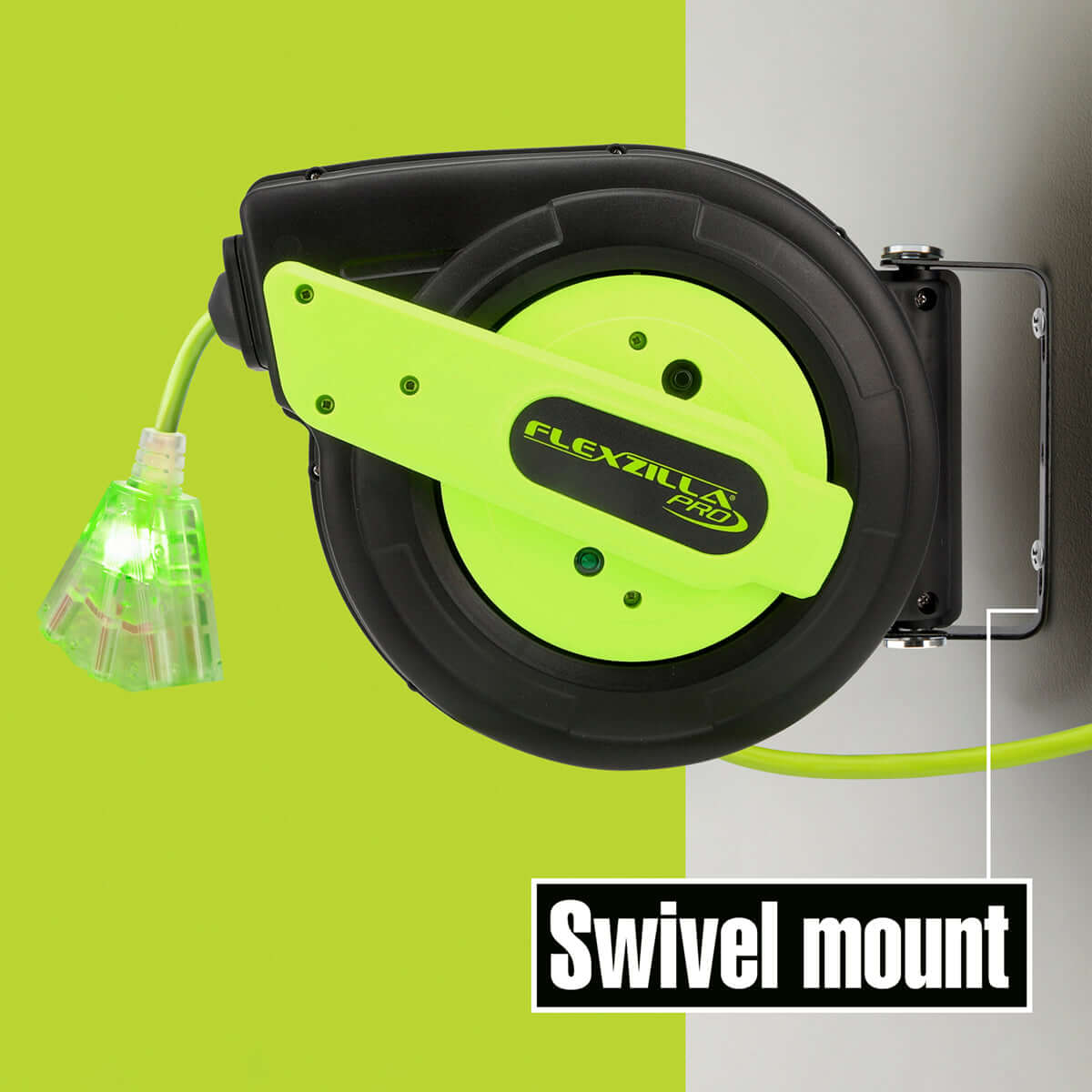 Flexzilla 60' Retractable Extension Cord Reel