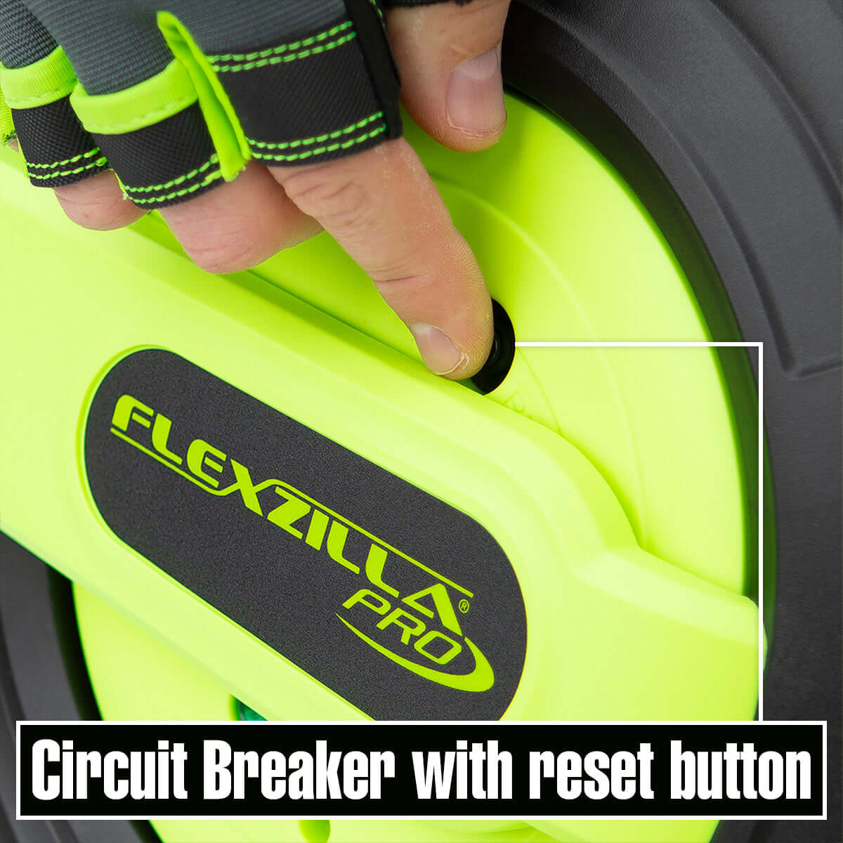 Flexzilla 60' Retractable Extension Cord Reel