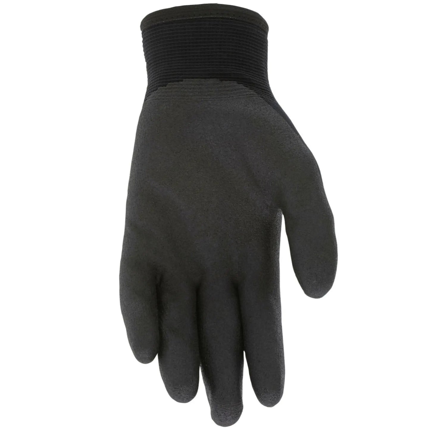MCR Safety Ninja Ice N9690 Insulated Work Gloves, HPT Foam Coated, 15 Gauge, Black