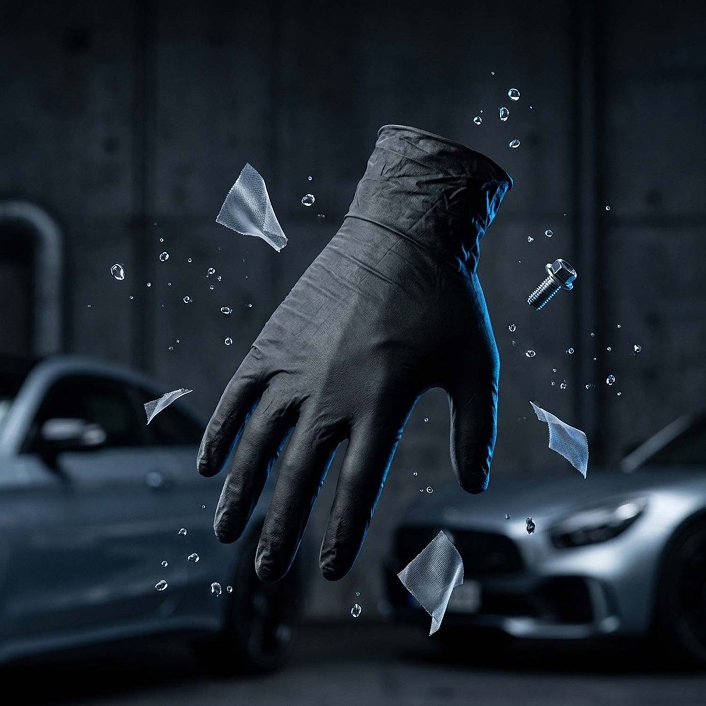 Black Lightning Nitrile Gloves