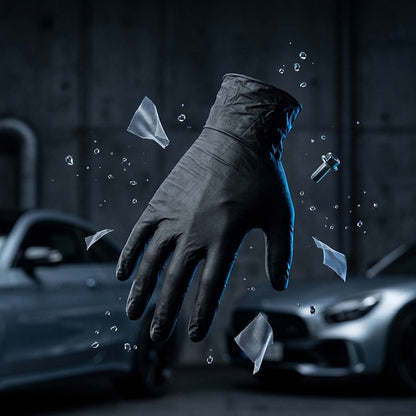 Black Lightning Nitrile Gloves